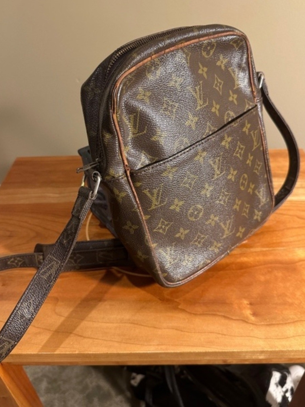 Louis Vuitton Brown Monogram Crossbody Bag